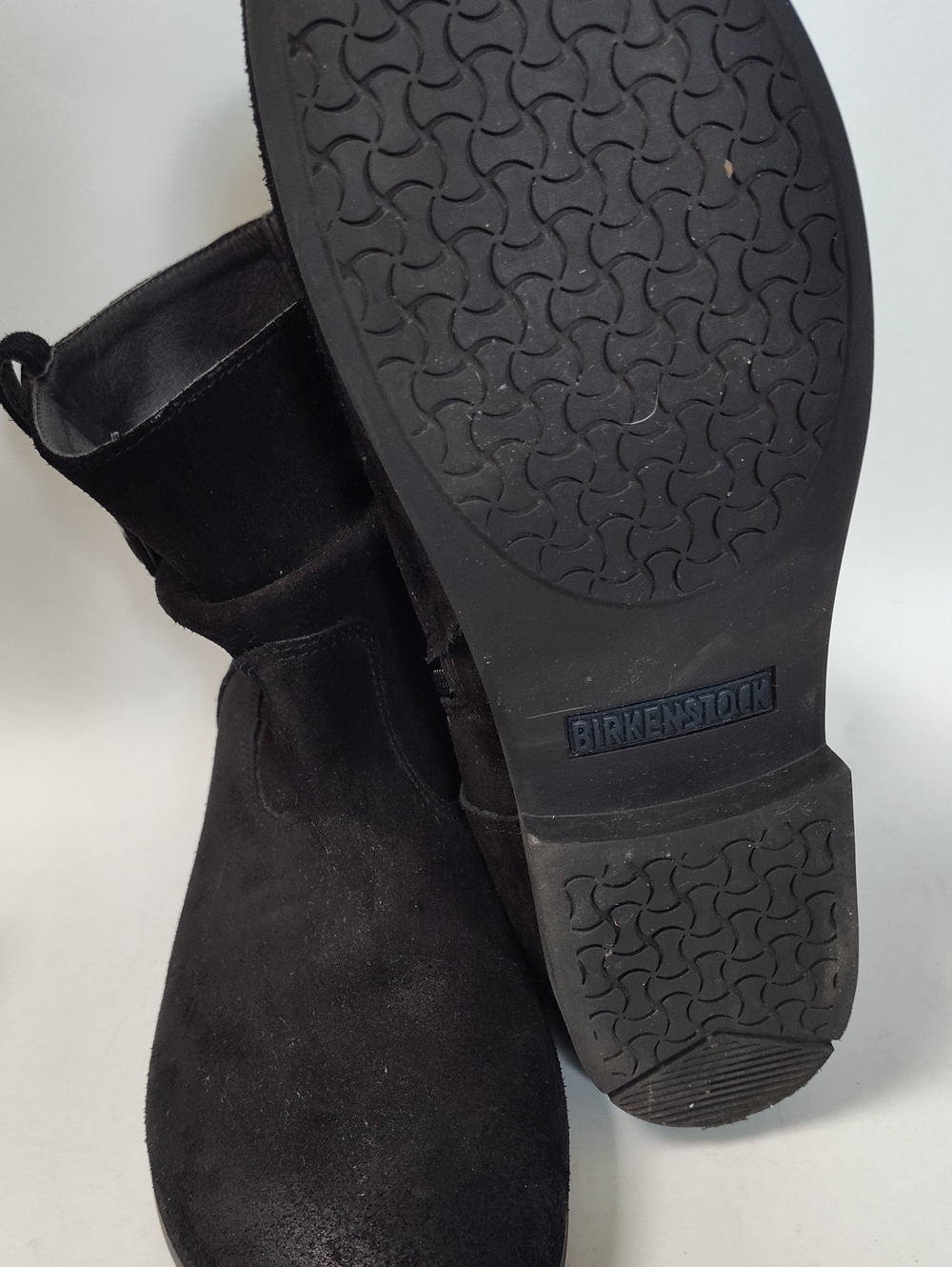 Birkenstock Black Suede Women's Ankle Boots
